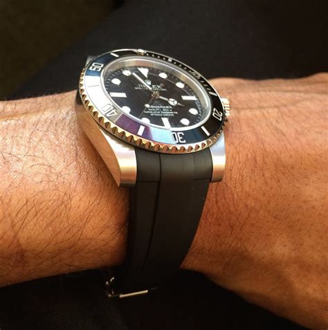 rubberb rolex|rubber band for rolex submariner.